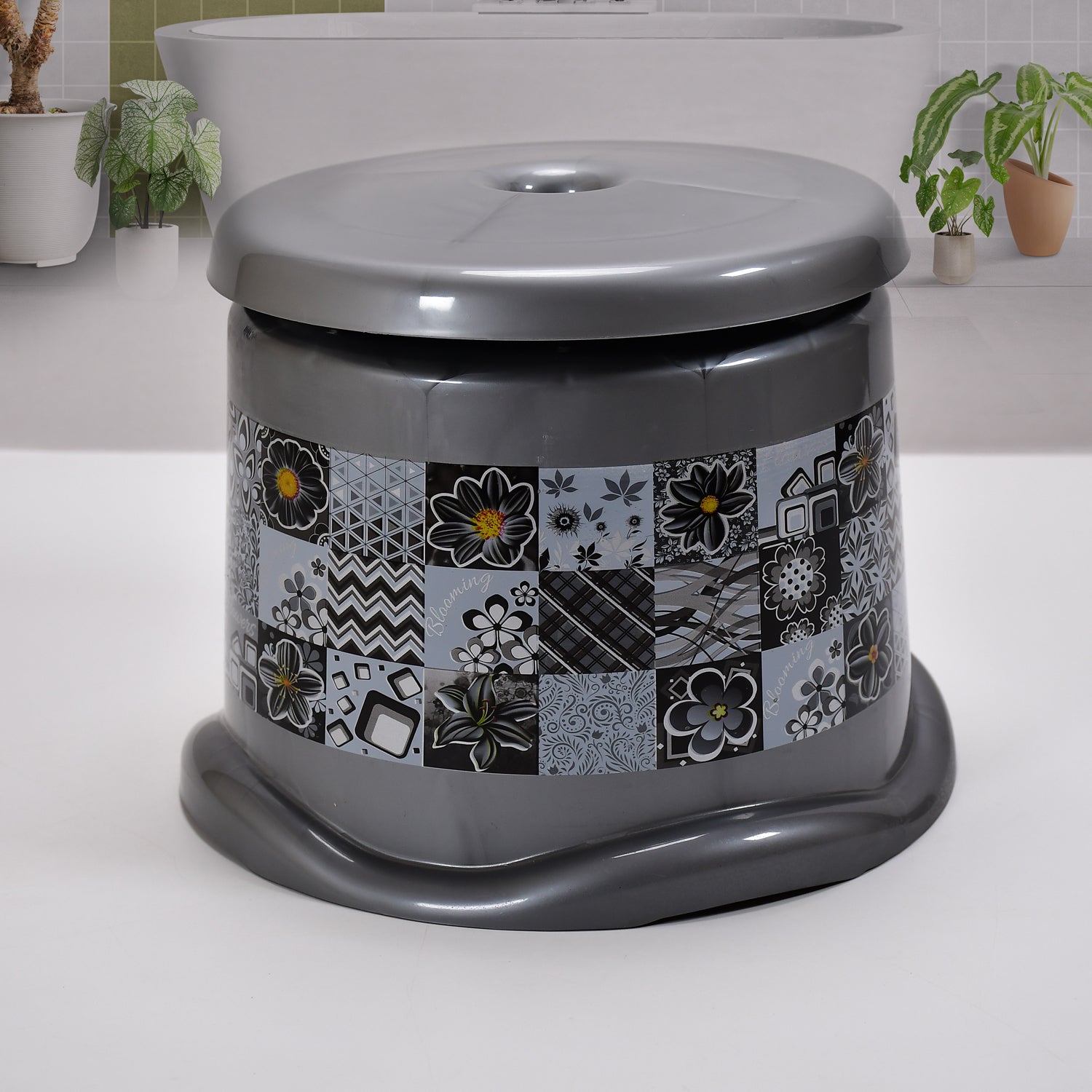 4050 Large Capacity Plastic Bathroom Set of 7Pieces (1pc Big Tub, 1pc bucket,1pc Dustbin, 1pc Mug, 1pc Soap Case, 1pc Dustpan, 1pc Stool) DeoDap 4050 Large Capacity Plastic Bathroom Set of 7Pieces (1pc Big Tub, 1pc bucket,1pc Dustbin, 1pc Mug, 1pc Soap Case, 1pc Dustpan, 1pc Stool) DeoDap